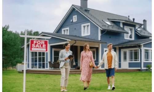 TBH Real estate agent showing homes